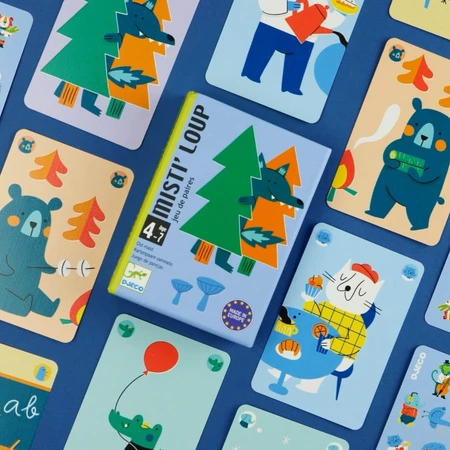 MistiLoup card game, Djeco