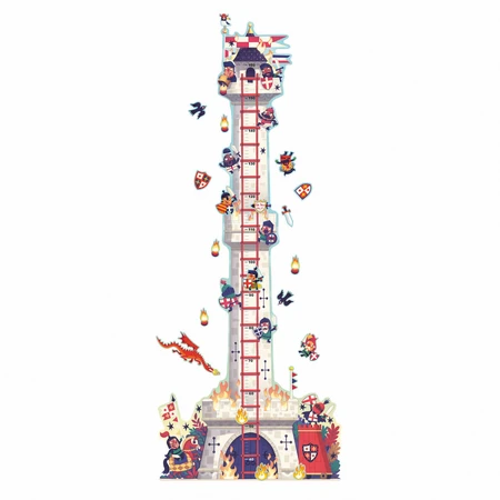 Meetstickers riddertoren, Djeco