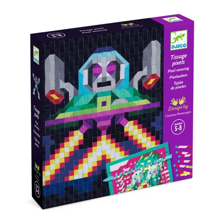 Creatief tissuespel met UFO-thema, Djeco