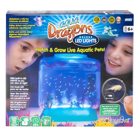 STEM Education Set - AQUA DRAGONS® Habitat Unterwasserwelt - Deluxe LED Aquarium