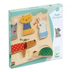 Houten huisdierenpuzzel