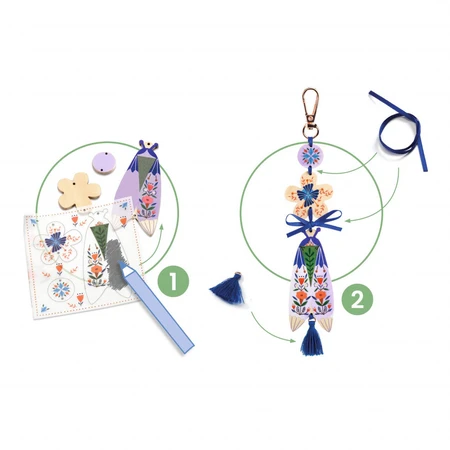 DIY Set Djeco, Sleutelhangers en accessoires