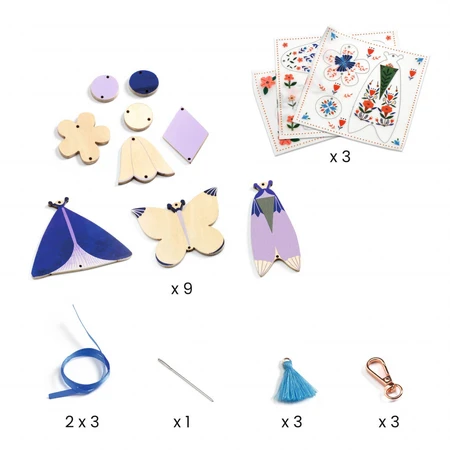 DIY Set Djeco, Sleutelhangers en accessoires