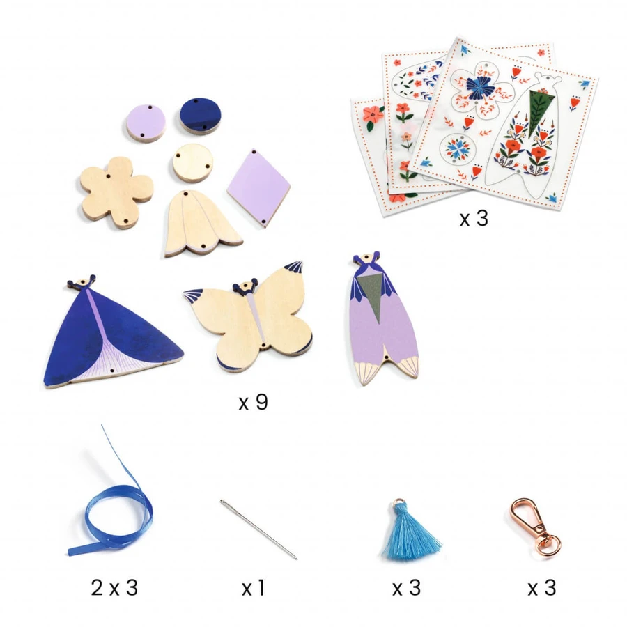 DIY Set Djeco, Sleutelhangers en accessoires