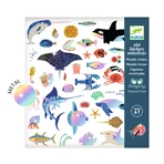 Metalen stickers Oceaan, Djeco