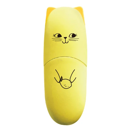 Set of 4 Mini Scented Markers - Meow Meow