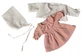 Assorted pink and white doll bathrobes, Egmont Toys