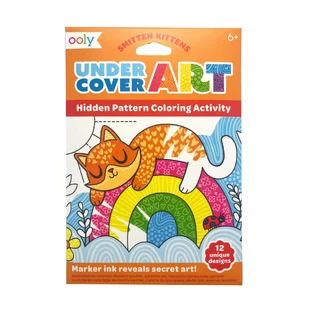 Coloring set with secret patterns Undercover Art - Kittens