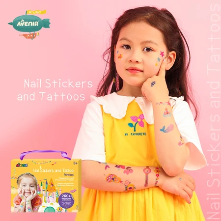 Stickers voor nagels en tatoeages - Sirena