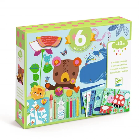 Creatief spel 6 activiteiten, Djeco