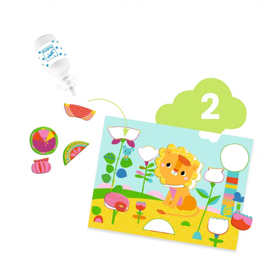 Creatief spel 6 activiteiten, Djeco
