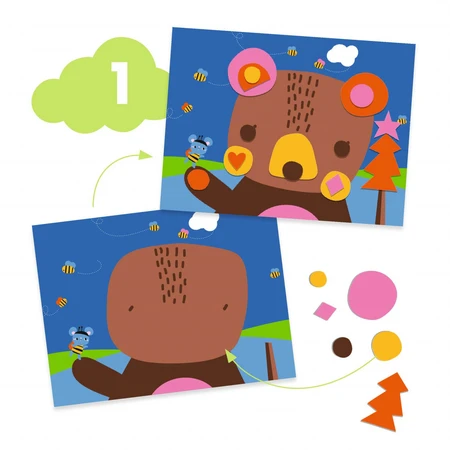 Creatief spel 6 activiteiten, Djeco