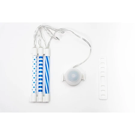SpinBrightz buisvormige LED-lampjes voor fietswielen, blauw