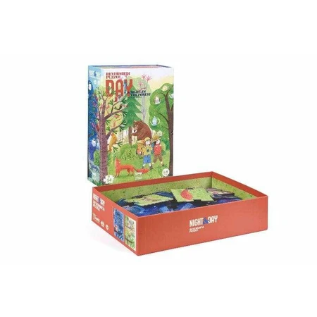 Puzzle Londji reversible, día y noche