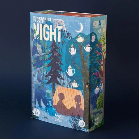 Puzzle Londji reversible, día y noche