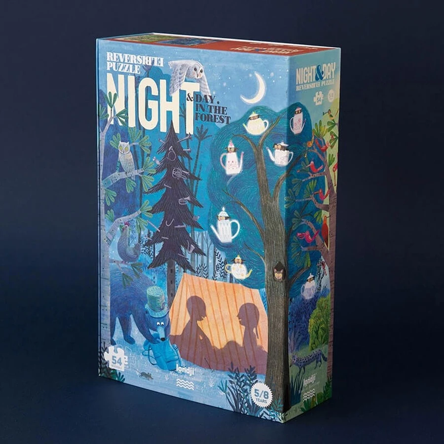 Puzzle Londji reversible, día y noche