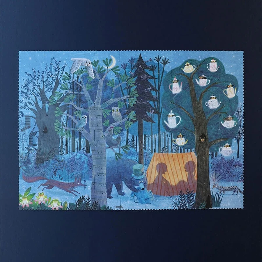 Puzzle Londji reversible, día y noche