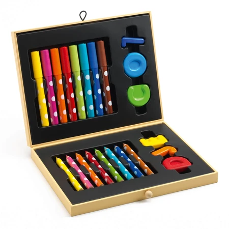Djeco color box for first drawings