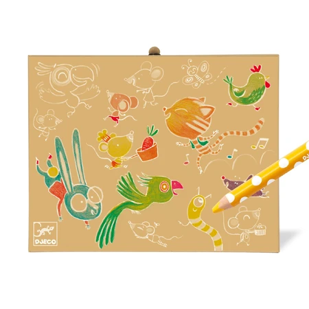 Djeco color box for first drawings