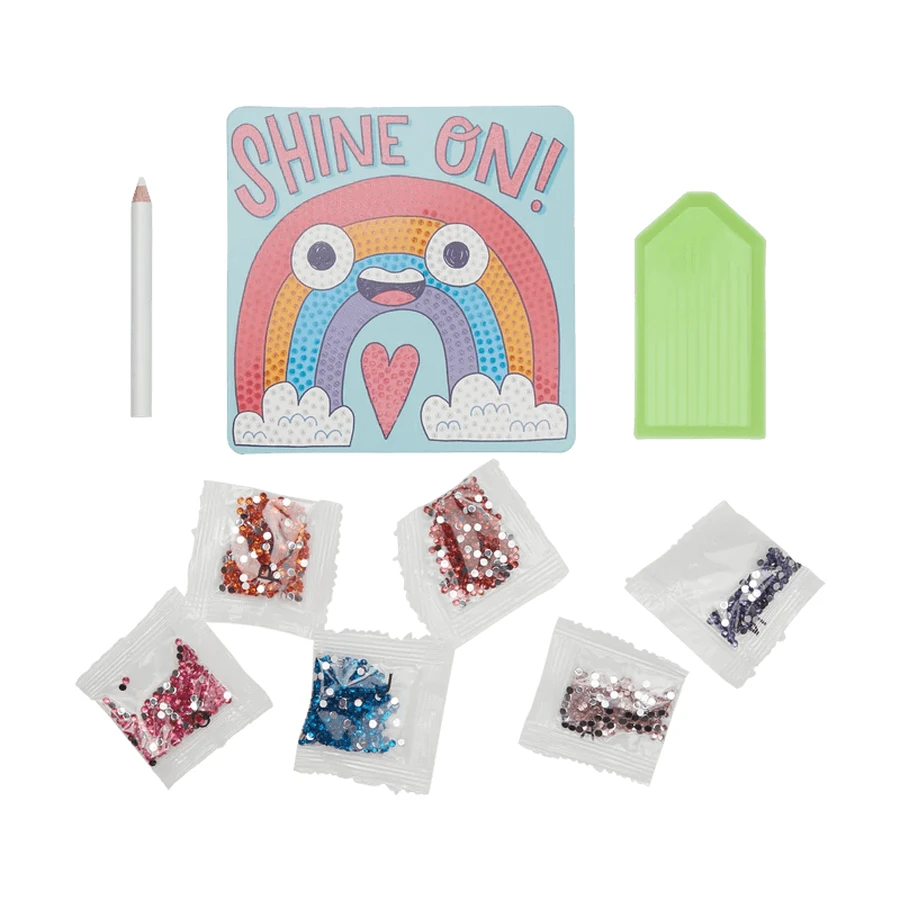 Mini DIY creatieve workshop met diamanten - Rad Rainbow