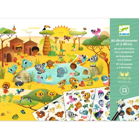 Djeco Savana scenes
