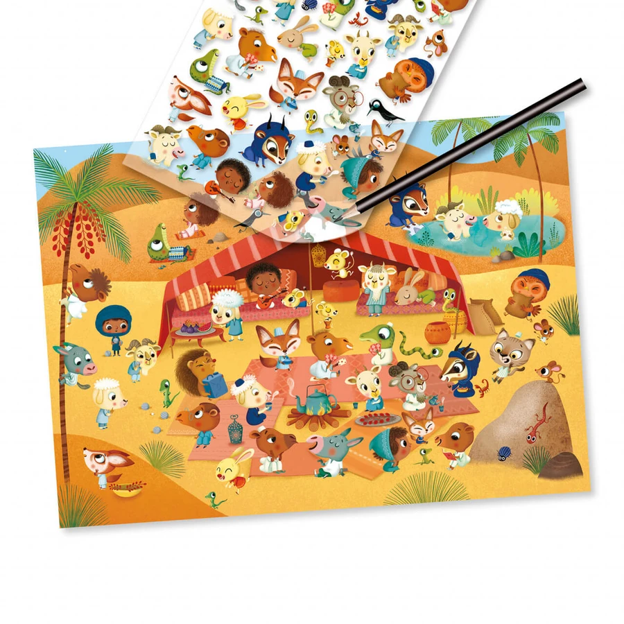 Djeco Savana scenes