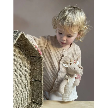 Mała żyrafa Leoni z bawełny organicznej, Egmont Toys: ceny i cechy