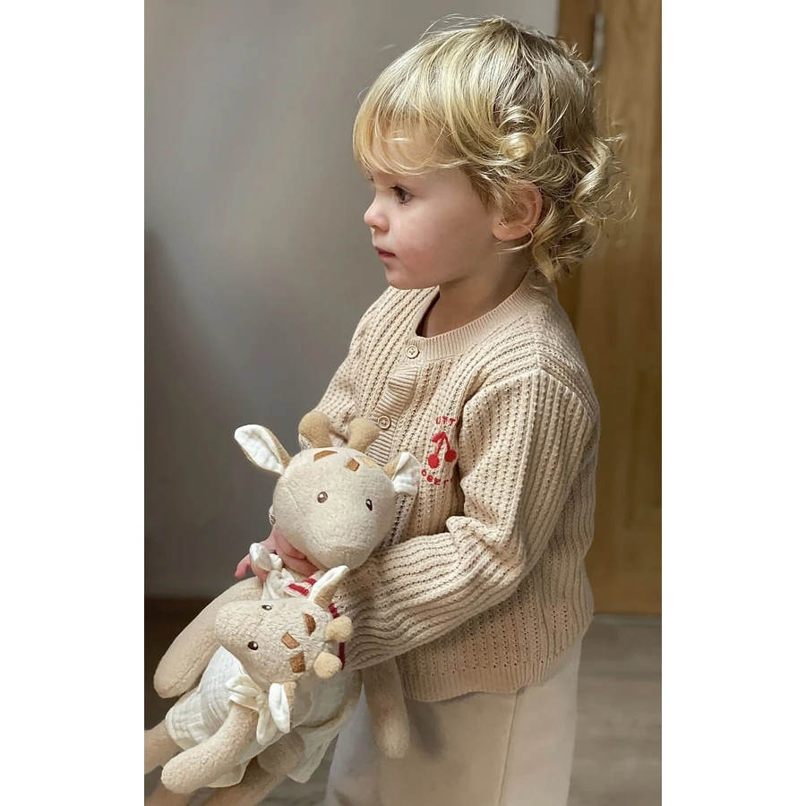 Mała żyrafa Leoni z bawełny organicznej, Egmont Toys: ceny i cechy