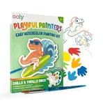 Kit aquarelle - Facile à peindre - Dinosaures, Playful Painters