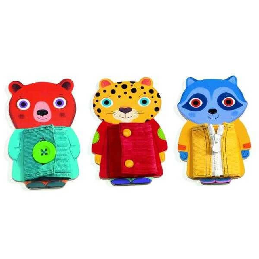 Djeco Locking Systems, Colorful clothes