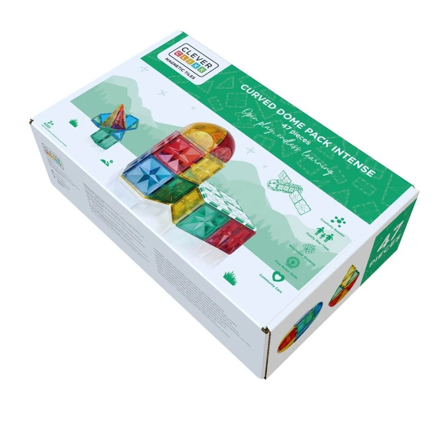 Magnetische koepel bouwset 47 delig, Cleverclixx