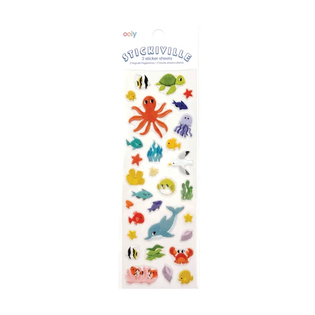Stickiville Zand en Zee vinyl stickers