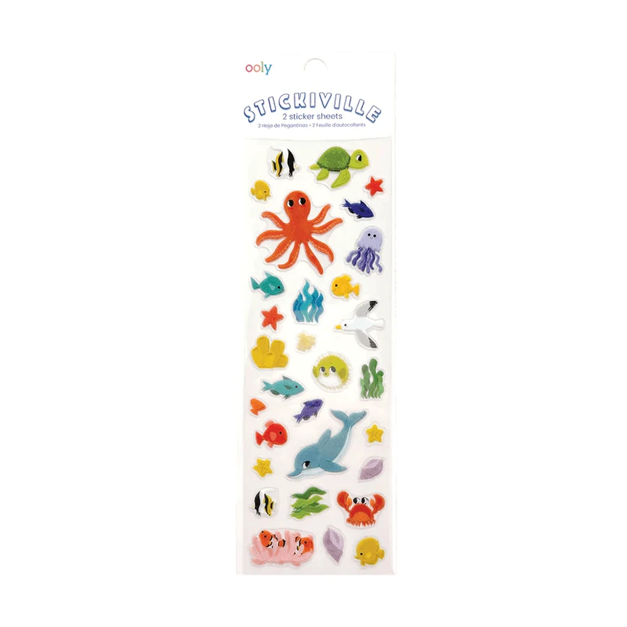 Stickiville Zand en Zee vinyl stickers