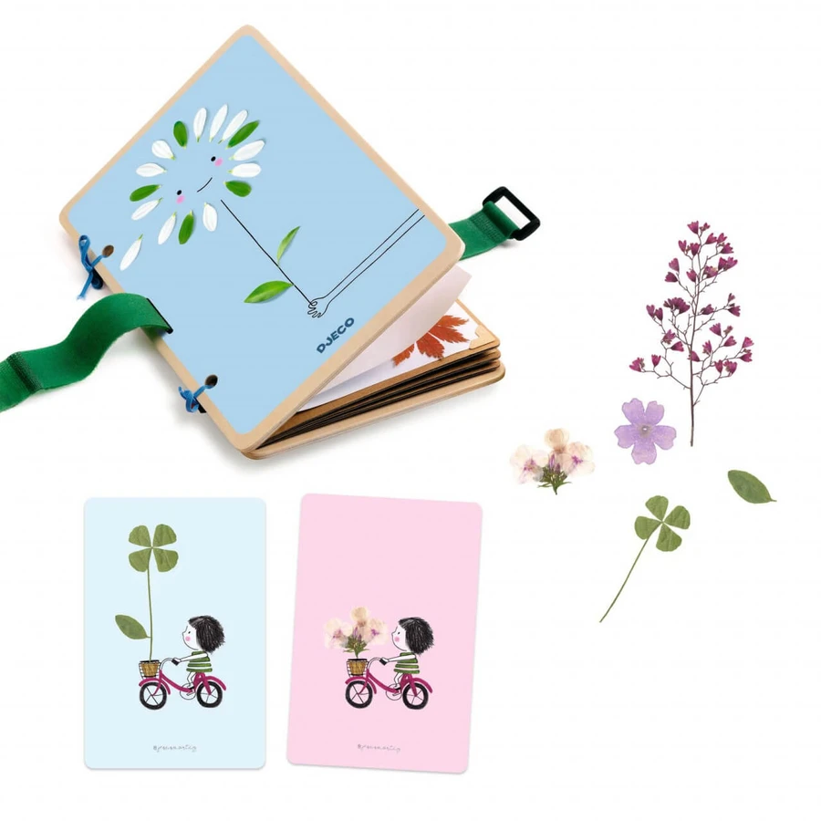 Creatief spel Natuurlijke bloemdecoraties