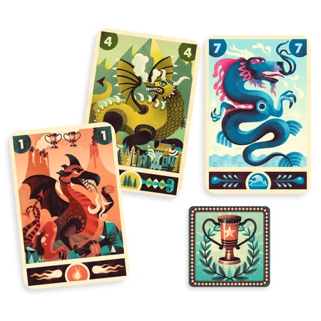 Jeu de cartes Dragon Power, Djeco