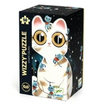 Phosphorescent jigsaw puzzle Round cats, Djeco