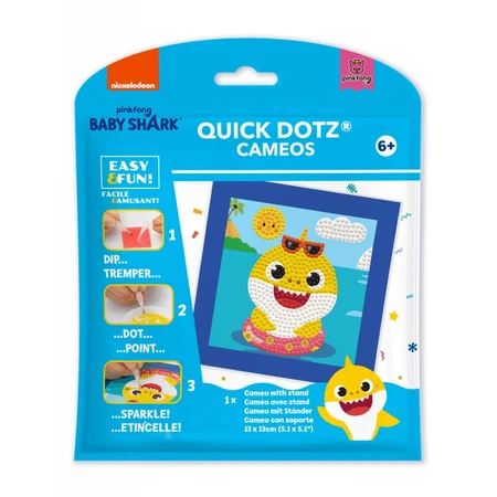 Set de peinture créative en diamant - Baby Shark