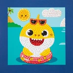 Set de peinture créative en diamant - Baby Shark