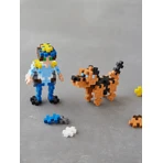 Plus-Plus construction set, 100 pieces tube, Police