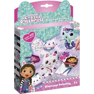 Creative diamond painting set Gabby's Dollhouse