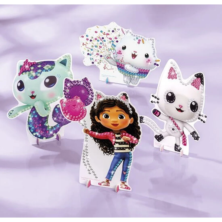 Creative diamond painting set Gabby's Dollhouse