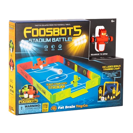 Foosbots - Juego de competición con robots de estadio y fútbol