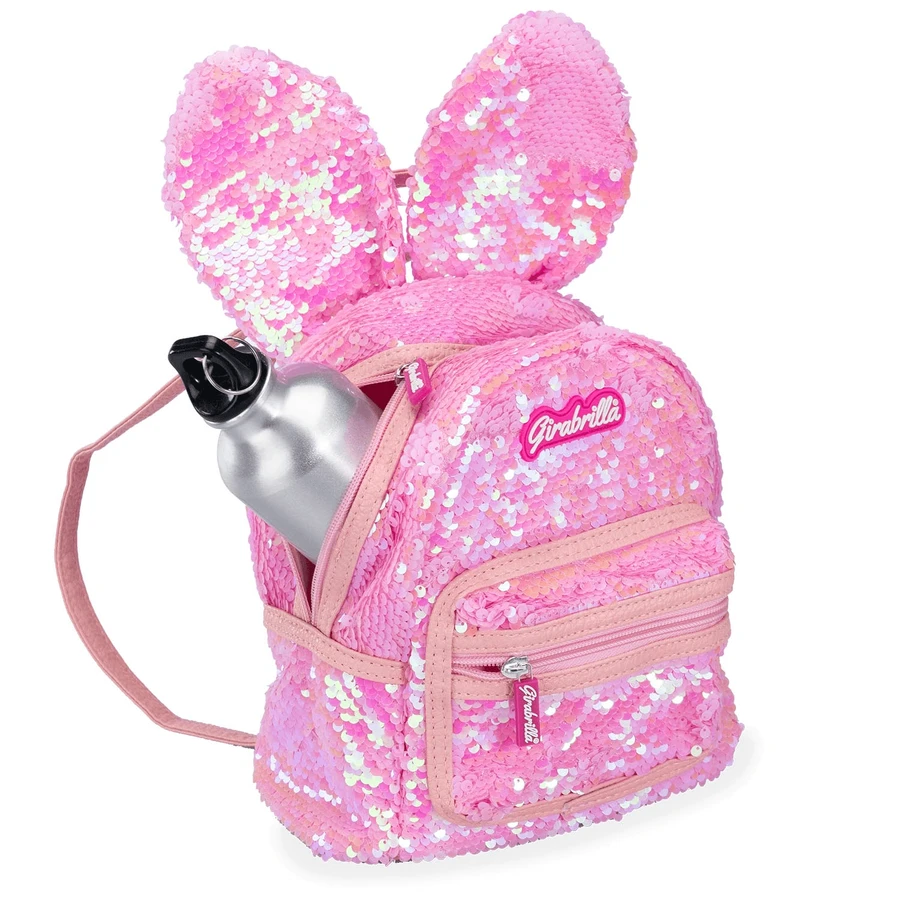 Girabrilla Bunny rugzak - Bunny Bunny met omkeerbare pailletten