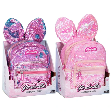 Girabrilla Bunny rugzak - Bunny Bunny met omkeerbare pailletten