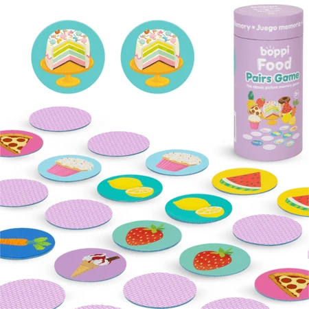 Pair matching game Boppi, 48 pieces, Food