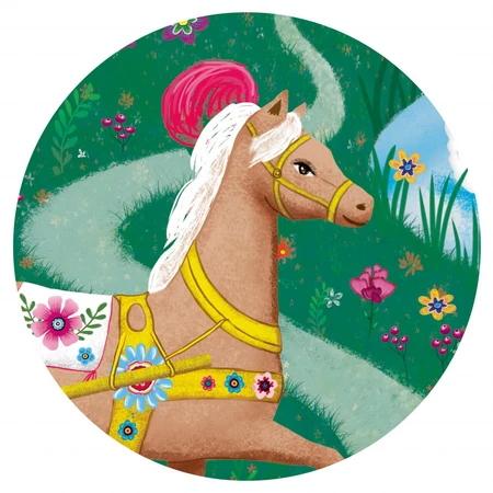 Puzzle Djeco - Le cheval d'Elisha Elisha