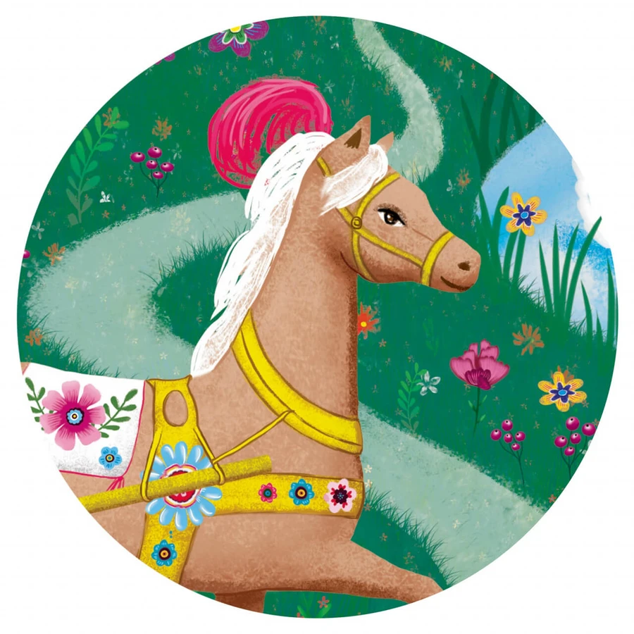 Puzzle Djeco - Le cheval d'Elisha Elisha
