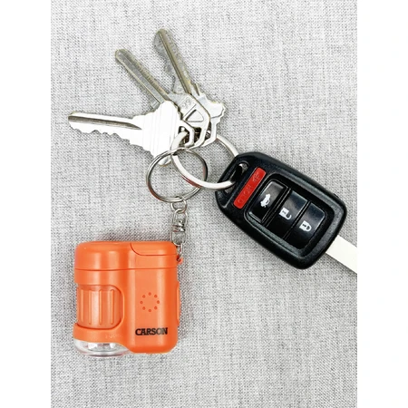 Portable microscope with keyring, 20x magnification, MicroMini, Surf