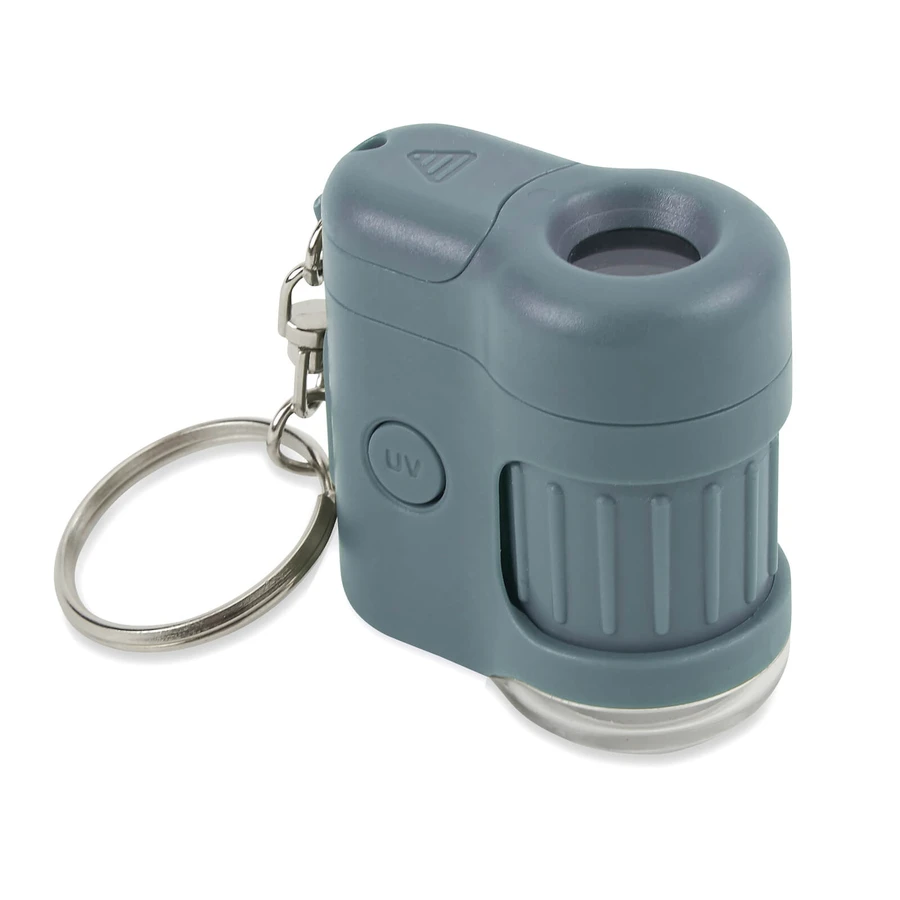 Portable microscope with keyring, 20x magnification, MicroMini, Surf