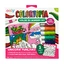 Colortopia kreatives Malen-nach-Zahlen-Set mit Markern - Einhornland (Set mit 6 Doppelfarben)